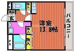 ブランカ新屋敷の物件間取画像